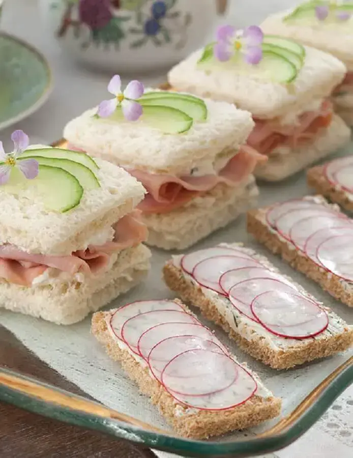 mini food sandwiches for the birthday party Foto Air Freshener