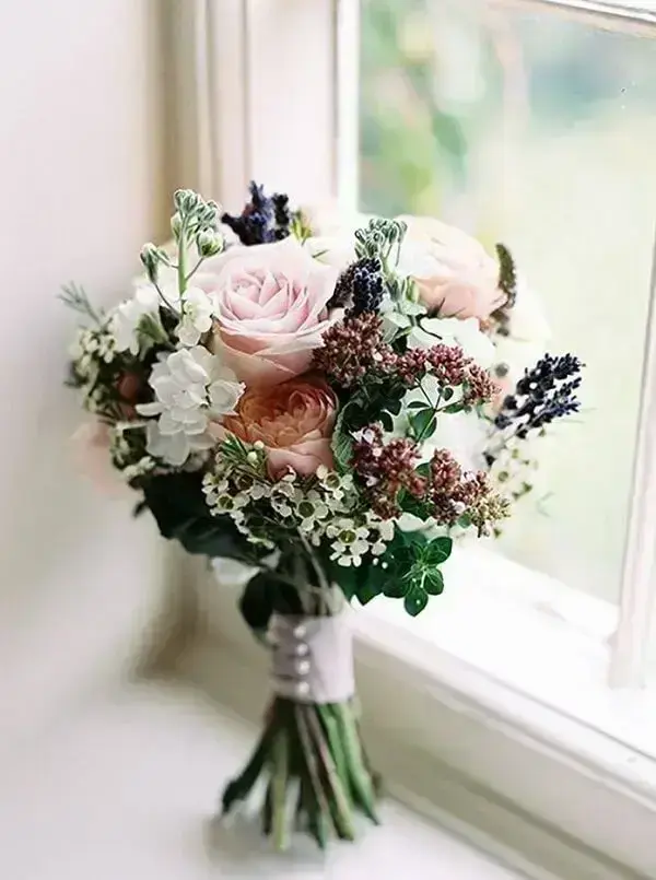 Buquê de flores para casamento