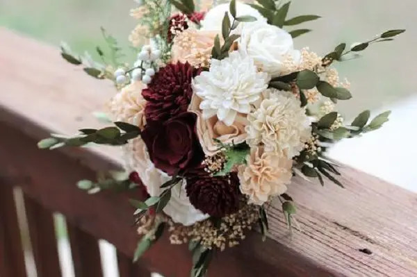 Buquê de flores para noivas
