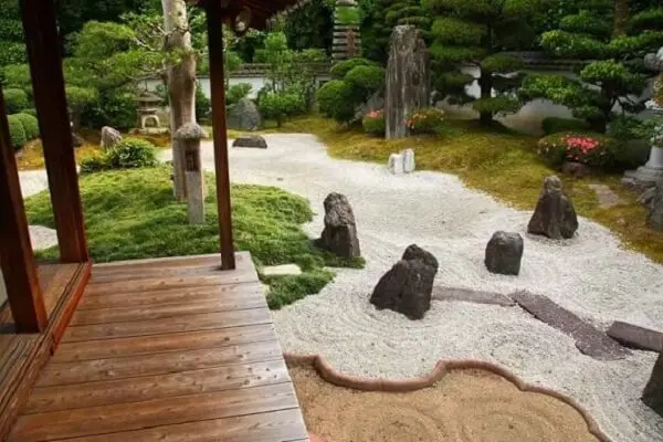 Ter um Jardim Japonês grande em casa é o sonho de muita gente