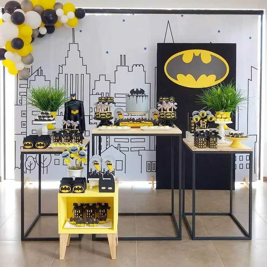 Festa do Batman: Saiba como Decorar +62 Inspirações