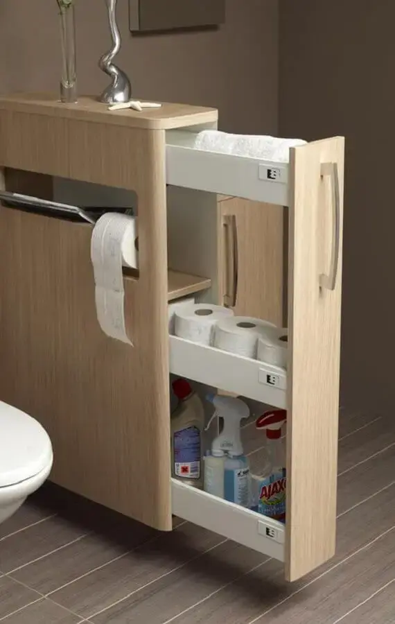 móveis planejados para banheiro Foto New Homedecor