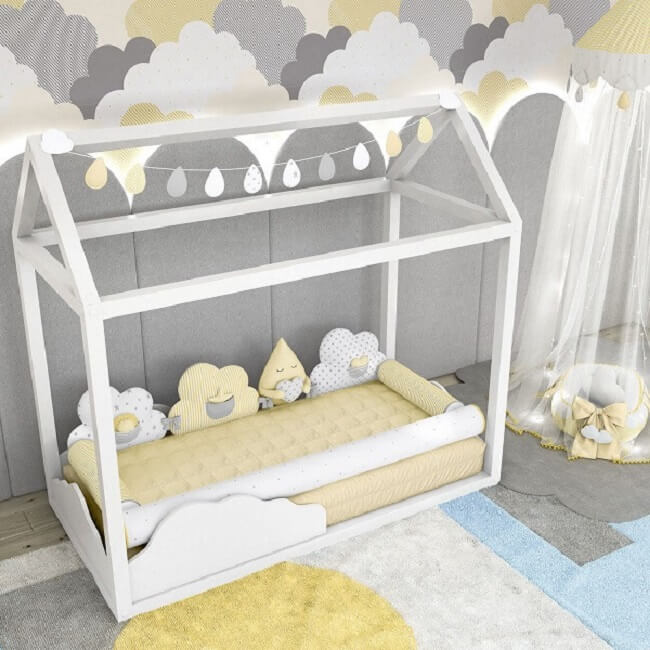 Que tal optar por uma cama montessoriana no quarto de bebê?