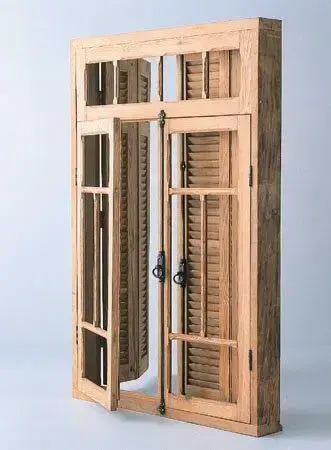 porta balcão - porta balcão de madeira envelhecida 
