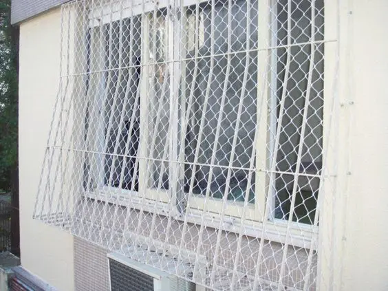 redes de proteção - janela com rede de proteção