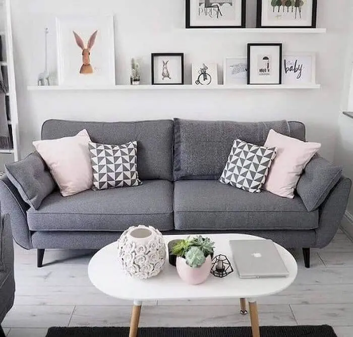 O tecido para sofá na cor cinza é um dos mais vendidos no mercado
