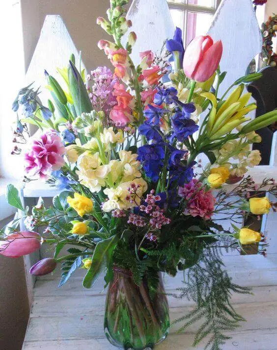 flores artificiais para decoração - arranjo de flores artificiais 