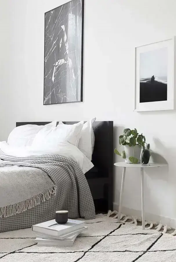 ideias de decoração para quarto com decoração minimalista Foto Decor Object