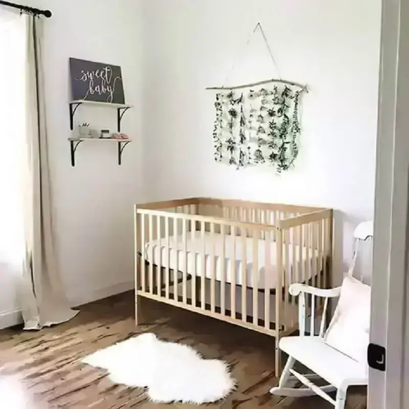 ideias para decorar quarto de bebê simples Foto Revista VD