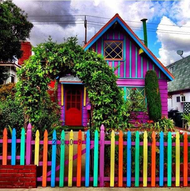 Cores de casas: se inspire neste projeto colorido