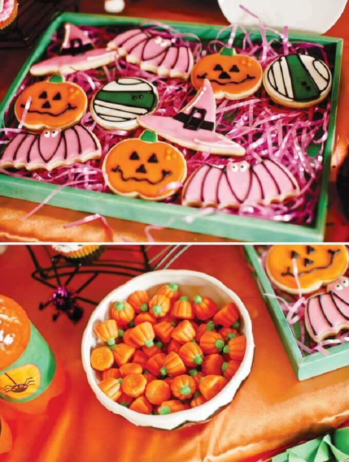 Ideias de doces de Halloween personalizados para festa Foto Fresh IDEEN