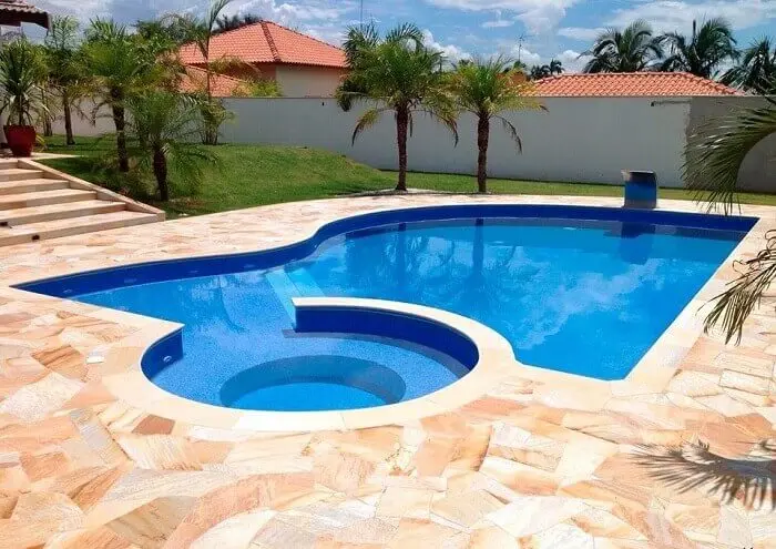 Pedra São Tomé Amarela - Ideal para o Piso da sua Piscina