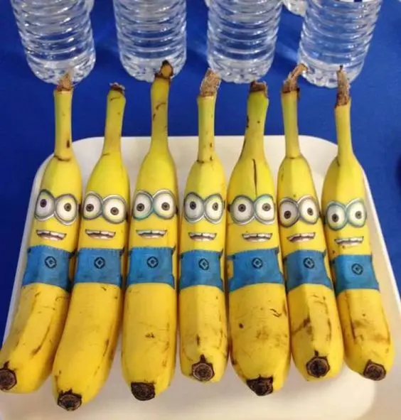 festa dos minions - bananas dos minions 