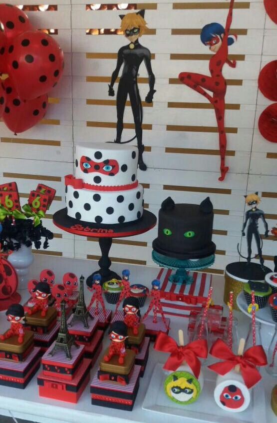 Festa ladybug e Cat Noir