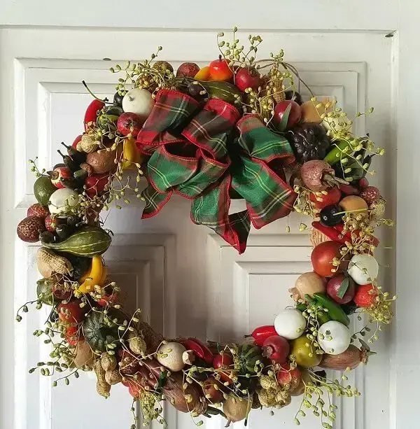 Creative Christmas wreath