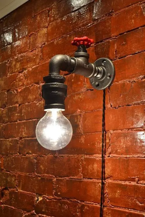 tipos de lâmpadas - luminária de torneira 