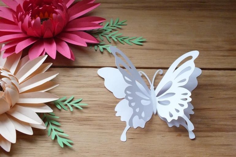 Decore seu ambiente com borboletas de papel