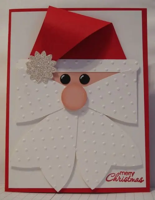 cartão de natal - cartão papai noel 