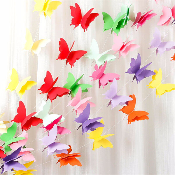 borboletas de papel