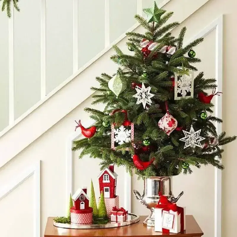 fun decoration for small Christmas tree Photo Christmas Glitter