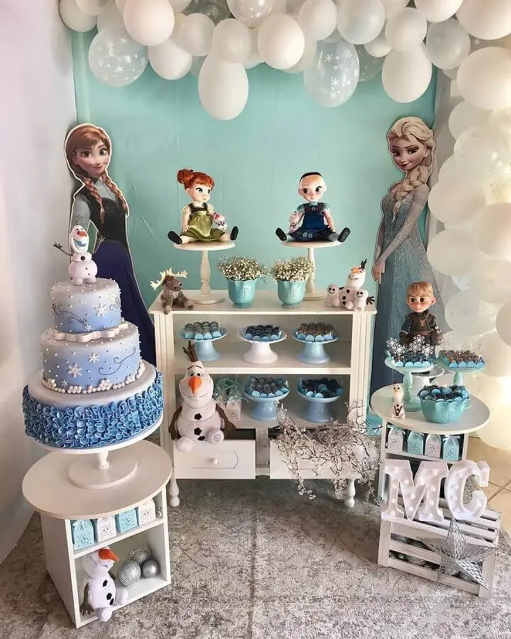 Festa da Frozen: Como Organizar Sua Festa +115 Ideias Lindas