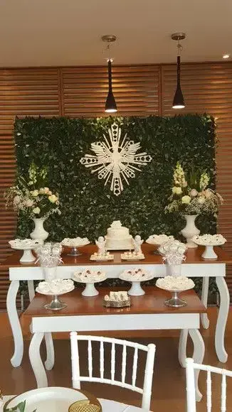 muro inglês - mesa de doces de casamento 
