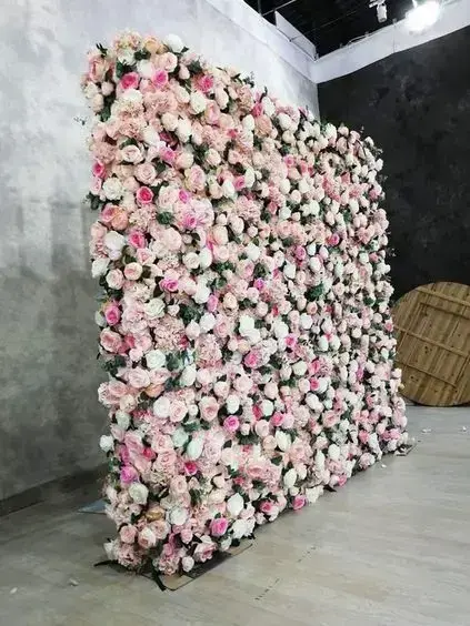 muro inglês - muro inglês com rosas