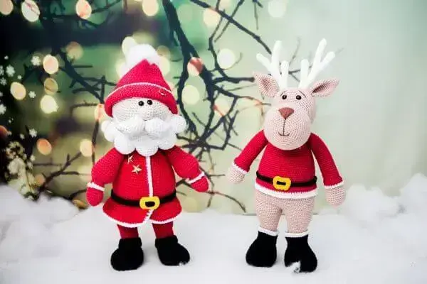 Enfeite Natalino De Pendurar Ho Ho Ho Papai Noel Decorativo em