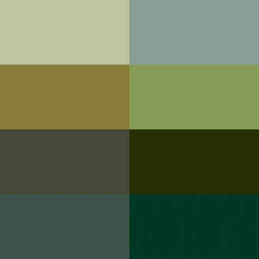 tonalidades de verde musgo Foto Pinterest