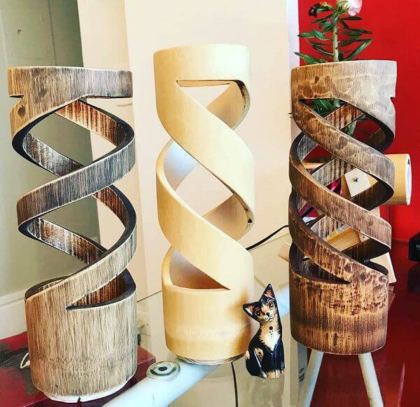 Crie luminárias belíssimas a partir de artesanato com bambu
