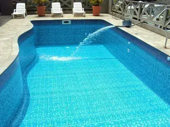 revestimento para piscina - revestimento de piscina azul 