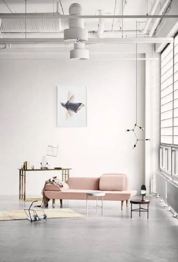 sofá sem braço com design moderno Foto Big Brain