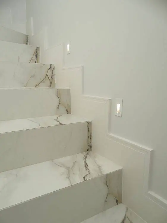 Escada de mármore - detalhe de escada 