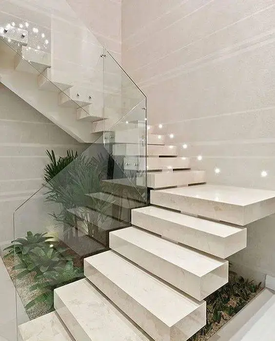 Escada de mármore - escada de mármore 