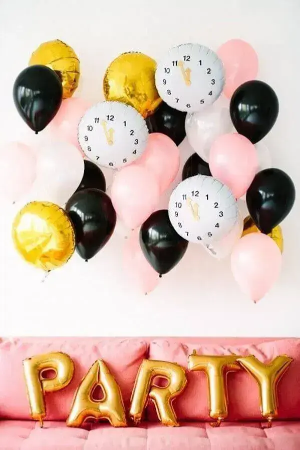 balões para decoração de festa surpresa Foto Dicas da Japa