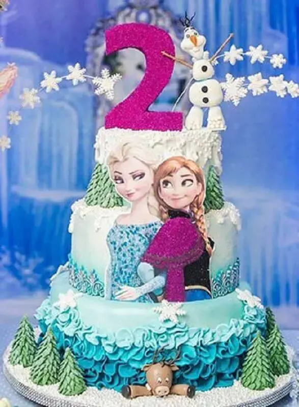 frozen Foto Pinterest cake decoration