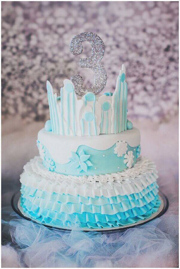 frozen Foto Kara's Party Ideas birthday cake model