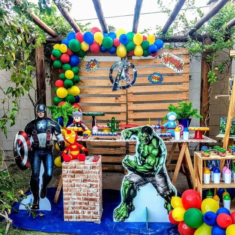 Decoração Festa Vingadores