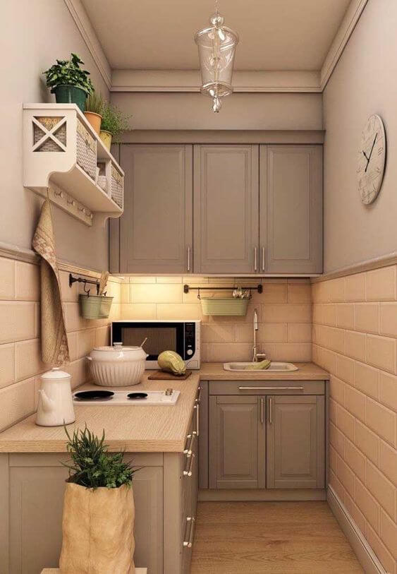 Armário de cozinha pequeno