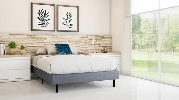 A cerâmica para quarto pode ser utilizada como cabeceira de cama
