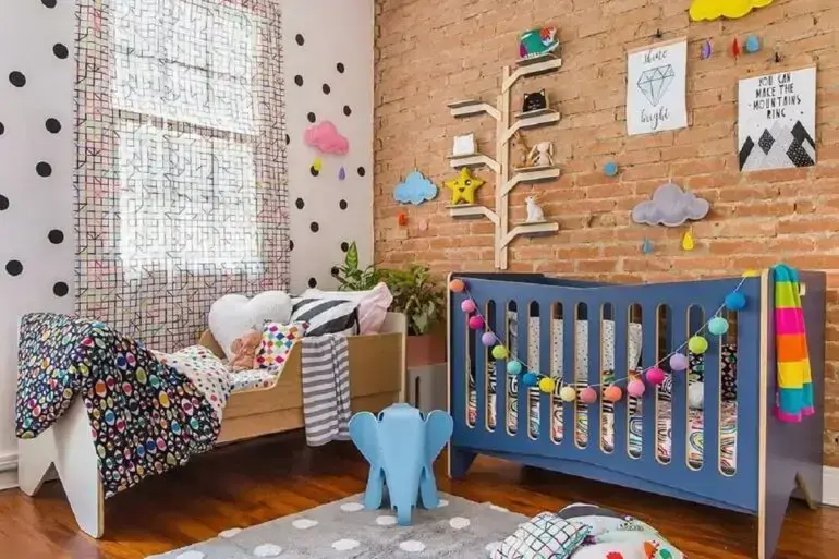 Confira dicas de decoração de quarto de bebê e crie um ambiente especial. Fonte: Mooui