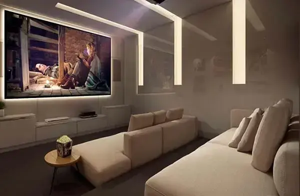 Transforme seu espaço em um verdadeiro cinema em casa