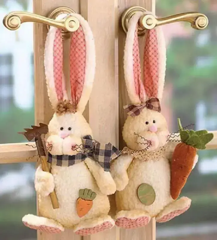 Easter decorations for door Photo Decoration and Art