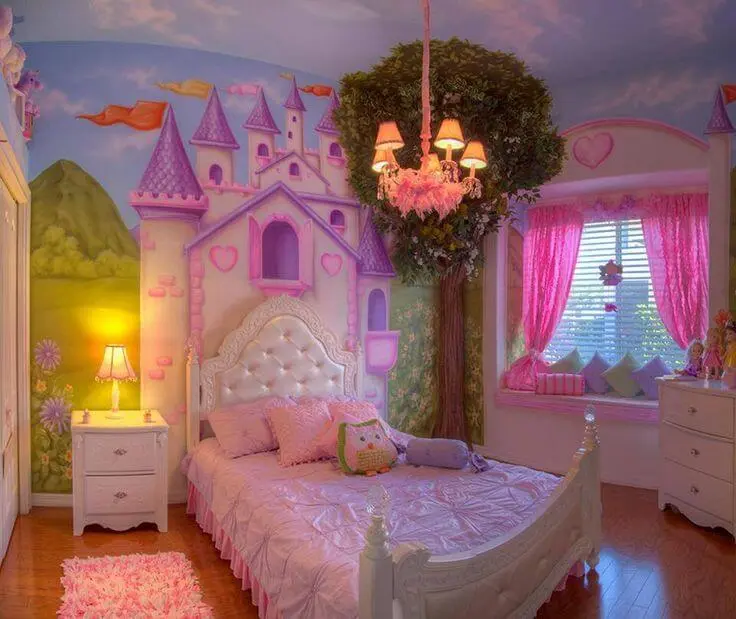 As crianças adoram o modelo de cama infantil princesa