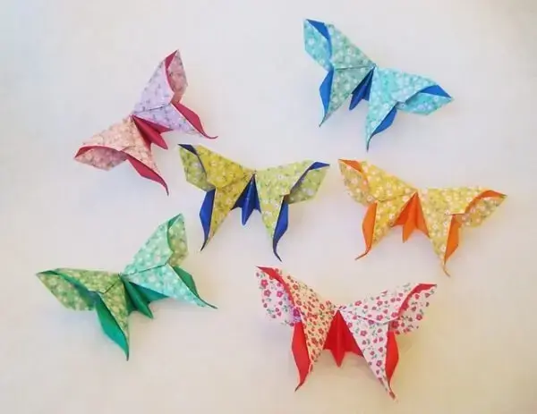 Origami fácil borboleta