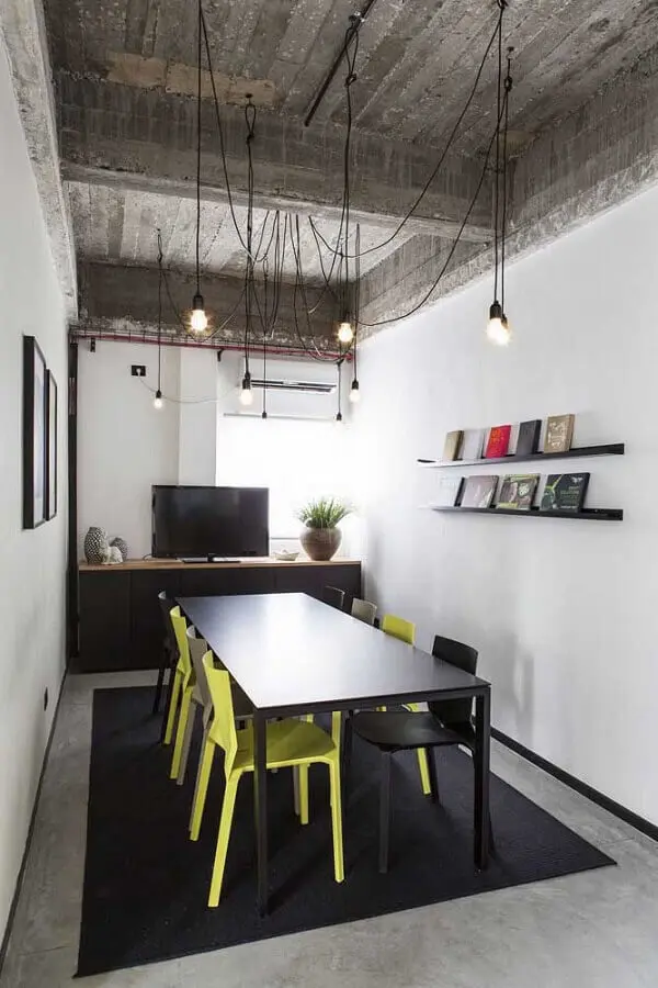 mesa de reunião para escritório Foto Futurist Architecture