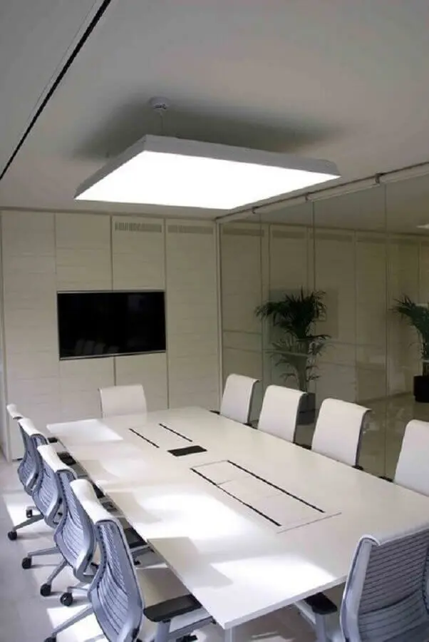 modelo de mesa de reunião escritório Foto Diário Design
