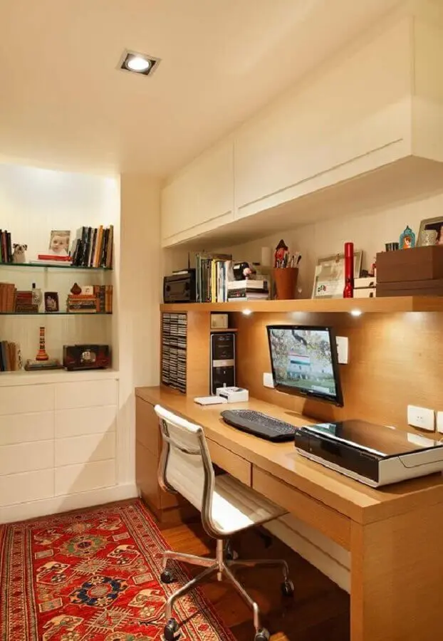 móveis planejados para escritório em casa Foto Dicas de Mulher
