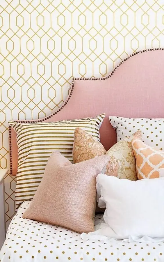 almofadas para decoração de quarto feminino solteiro Foto Pinterest