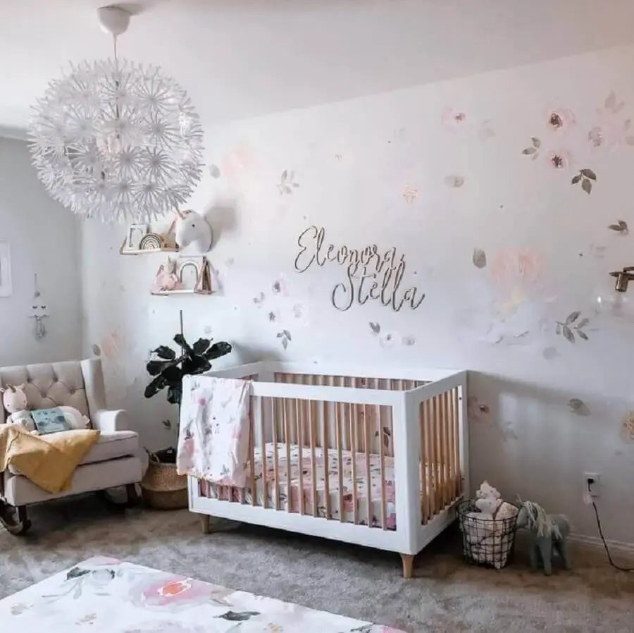 decoração para quarto de bebê unicórnio Foto Pinterest